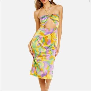 Tie Halter Saved By The Bell Dress